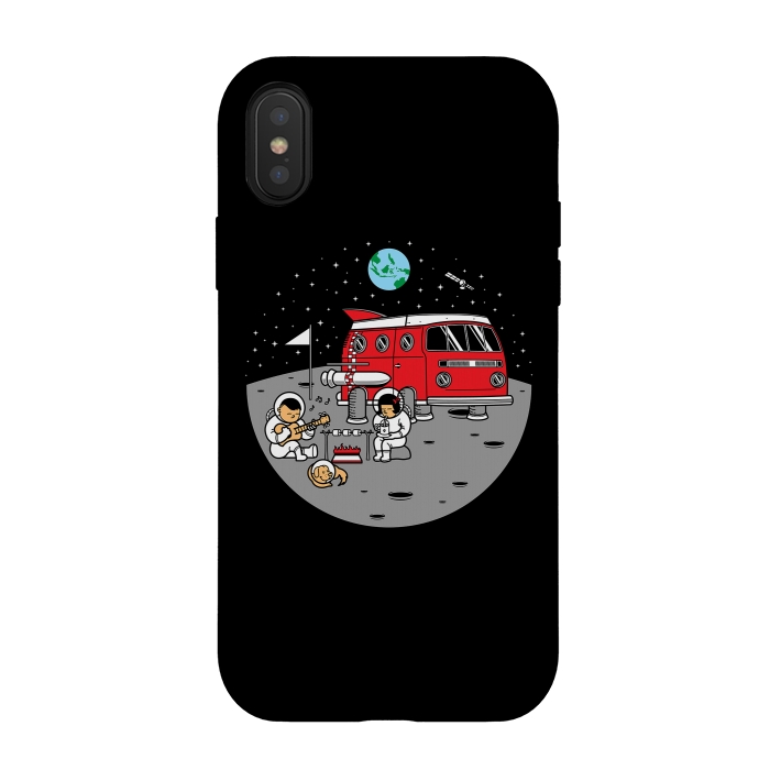 iPhone Xs / X StrongFit Combistronaut by Afif Quilimo