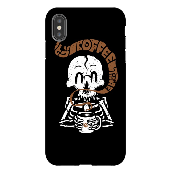 iPhone Xs Max StrongFit It's Coffee Time by Afif Quilimo