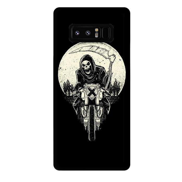 Galaxy Note 8 StrongFit Grim Racer by Afif Quilimo