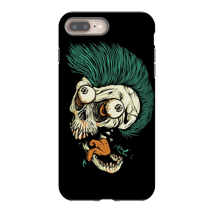 iPhone 7 plus StrongFit Skull Punk Style by Afif Quilimo