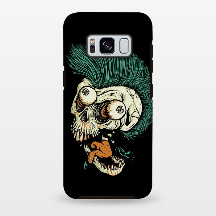 Galaxy S8 plus StrongFit Skull Punk Style by Afif Quilimo