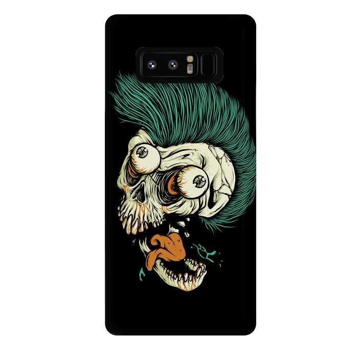 Galaxy Note 8 StrongFit Skull Punk Style by Afif Quilimo