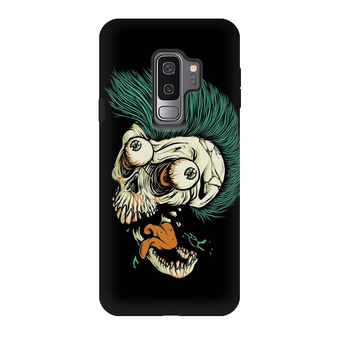 Galaxy S9 plus StrongFit Skull Punk Style by Afif Quilimo