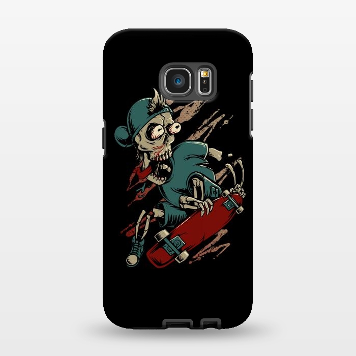 Galaxy S7 EDGE StrongFit Deathboarder by Afif Quilimo