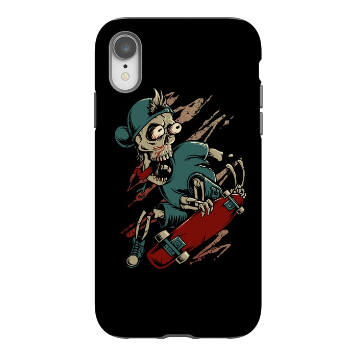 iPhone Xr StrongFit Deathboarder by Afif Quilimo