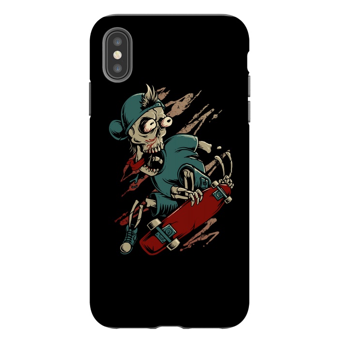 iPhone Xs Max StrongFit Deathboarder by Afif Quilimo