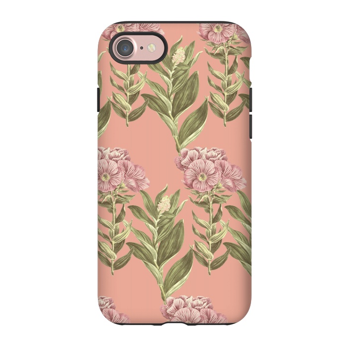 iPhone 7 StrongFit Blush Pink Flowers by Zala Farah