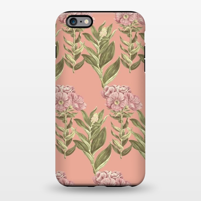 iPhone 6/6s plus StrongFit Blush Pink Flowers by Zala Farah