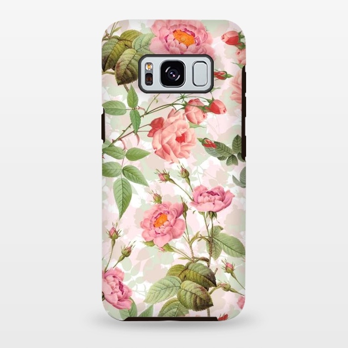Galaxy S8 plus StrongFit Cute Vintage Roses by  Utart