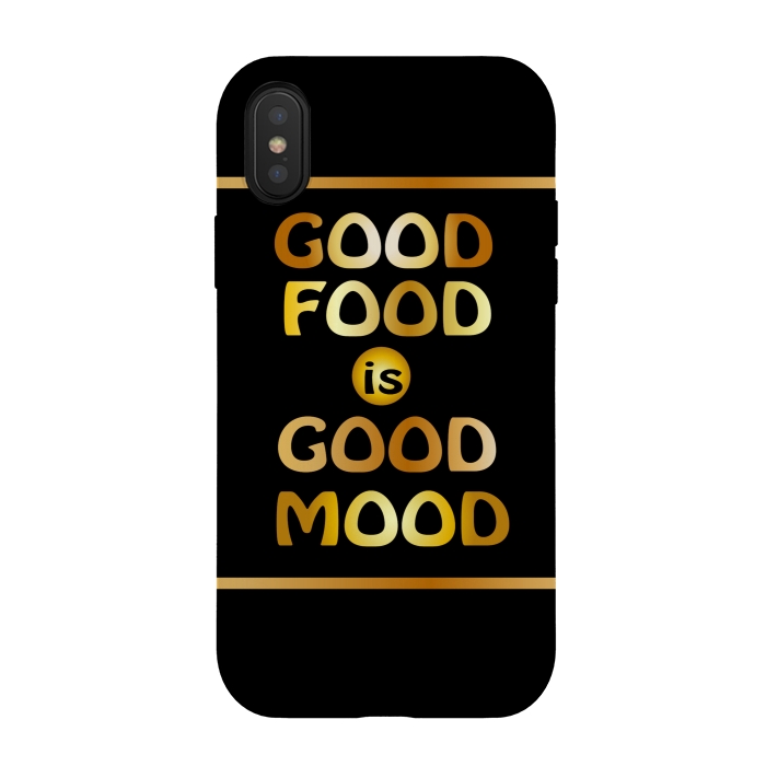iPhone Xs / X StrongFit good good is good mood by MALLIKA