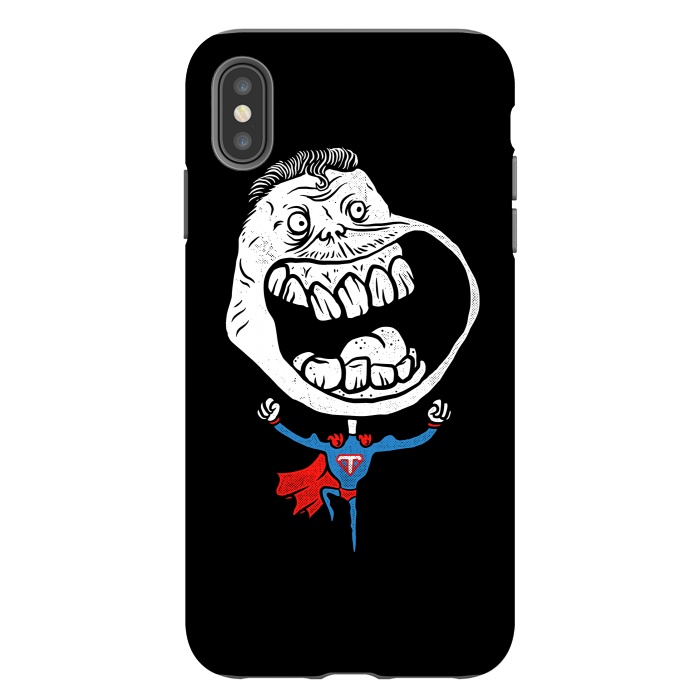 iPhone Xs Max StrongFit Supertroll by Afif Quilimo