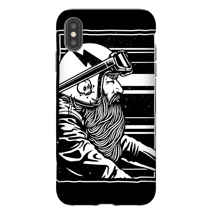 iPhone Xs Max StrongFit Beard and Ride by Afif Quilimo