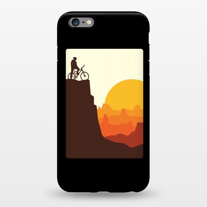 iPhone 6/6s plus StrongFit Mountain Biker by Afif Quilimo
