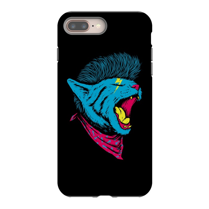 iPhone 7 plus StrongFit Cat Punk by Afif Quilimo
