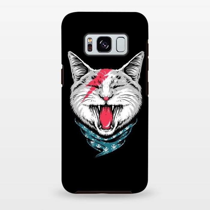 Galaxy S8 plus StrongFit Cat Rock by Afif Quilimo