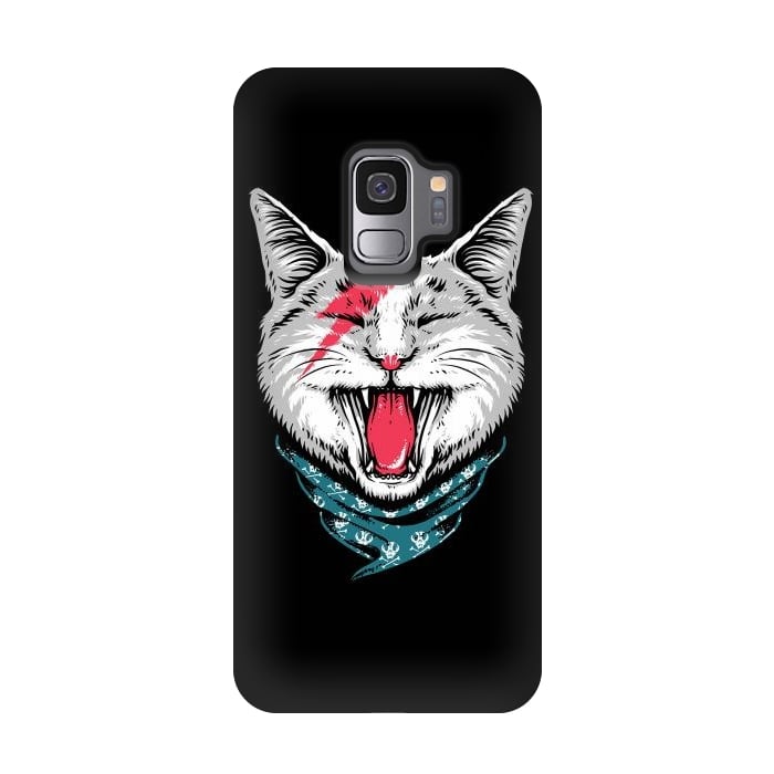Galaxy S9 StrongFit Cat Rock by Afif Quilimo