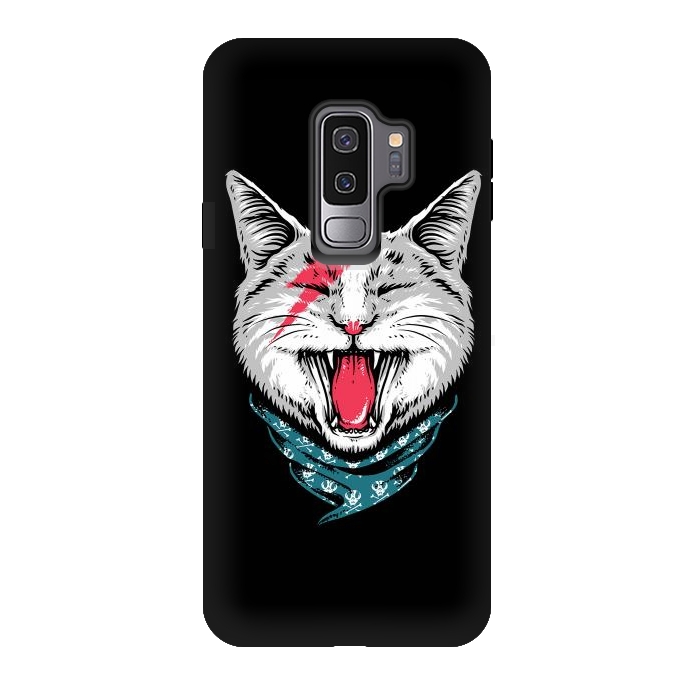 Galaxy S9 plus StrongFit Cat Rock by Afif Quilimo
