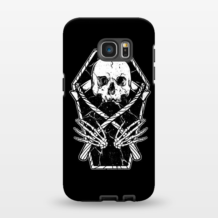 Galaxy S7 EDGE StrongFit Coffin Reaper by Afif Quilimo