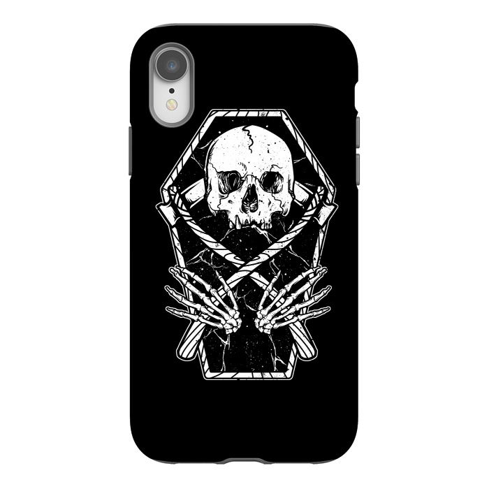 iPhone Xr StrongFit Coffin Reaper by Afif Quilimo