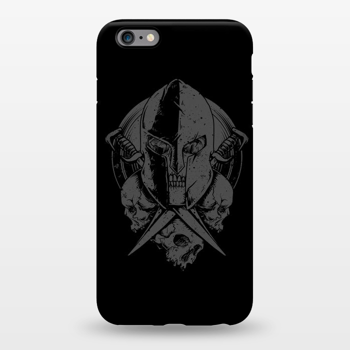 iPhone 6/6s plus StrongFit Skull Spartan by Afif Quilimo