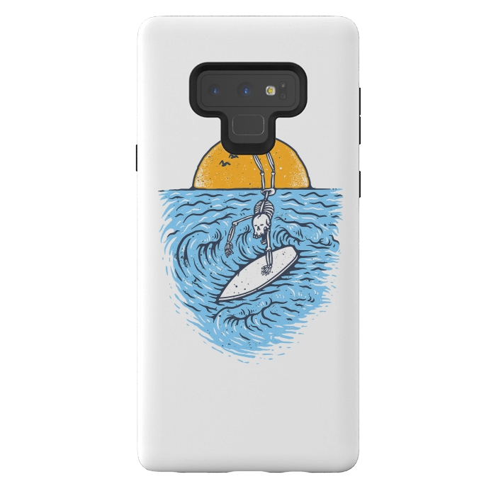 Galaxy Note 9 StrongFit Death Surfer by Afif Quilimo