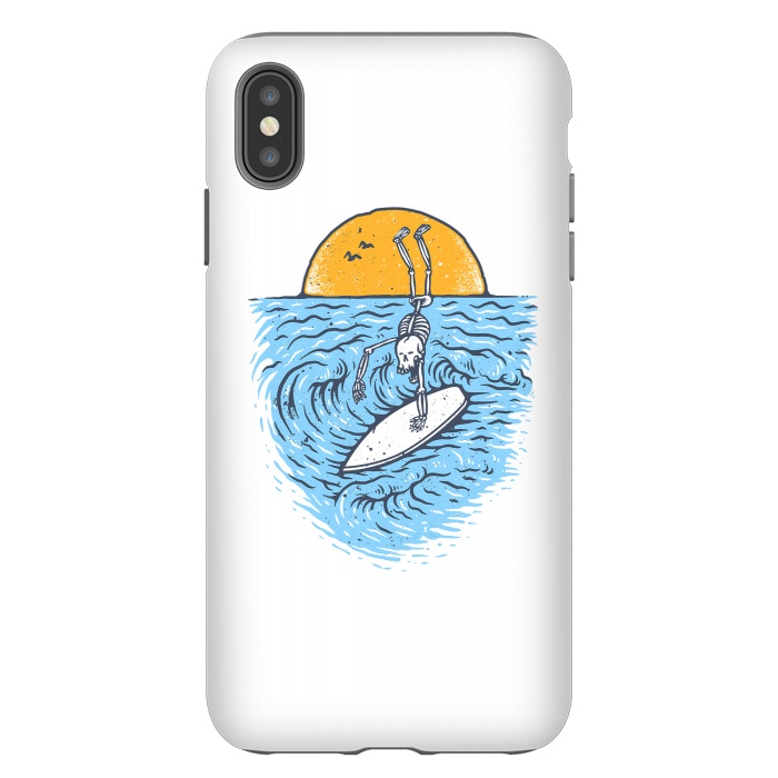 iPhone Xs Max StrongFit Death Surfer by Afif Quilimo