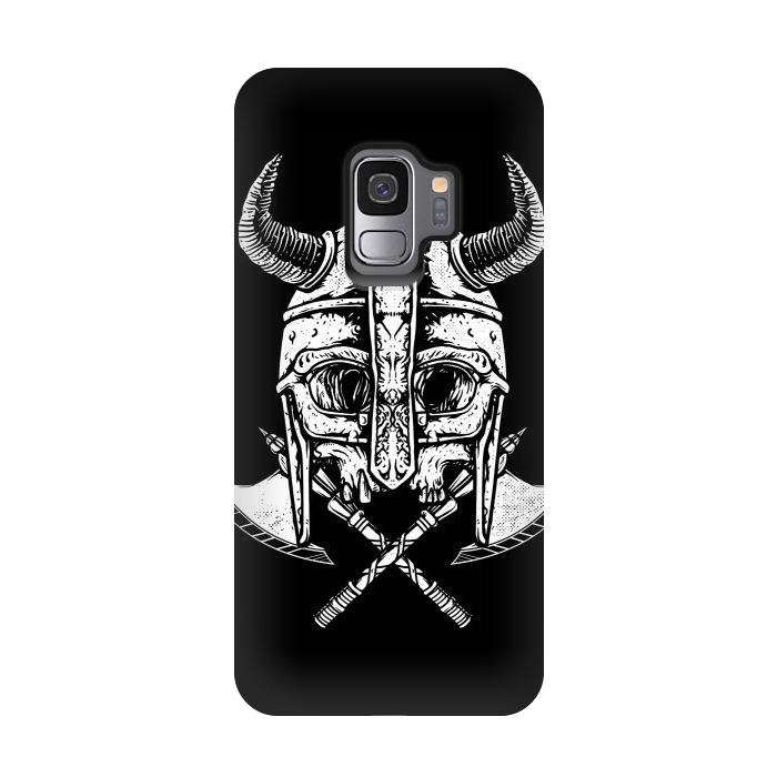 Galaxy S9 StrongFit Death Viking by Afif Quilimo