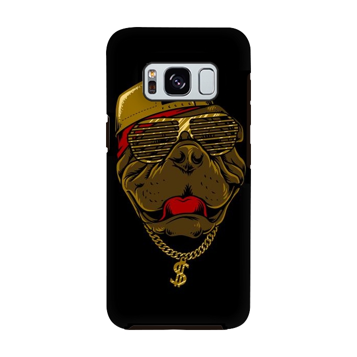 Galaxy S8 StrongFit Dog Hip Hop Style by Afif Quilimo
