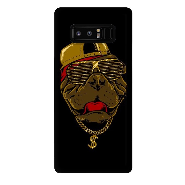 Galaxy Note 8 StrongFit Dog Hip Hop Style by Afif Quilimo