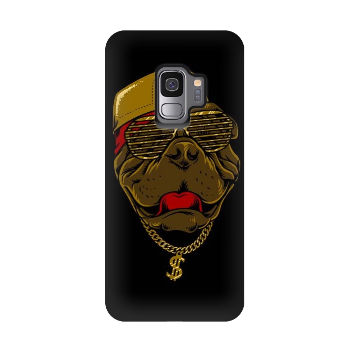 Galaxy S9 StrongFit Dog Hip Hop Style by Afif Quilimo