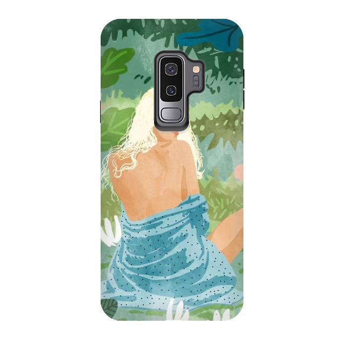 Galaxy S9 plus StrongFit Jungle Vibes by Uma Prabhakar Gokhale