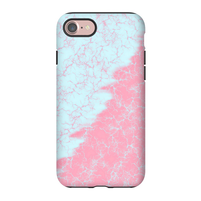 iPhone 7 StrongFit Light blue and pink by Jms
