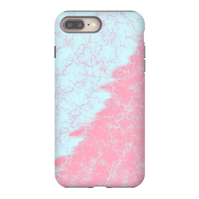 iPhone 7 plus StrongFit Light blue and pink by Jms