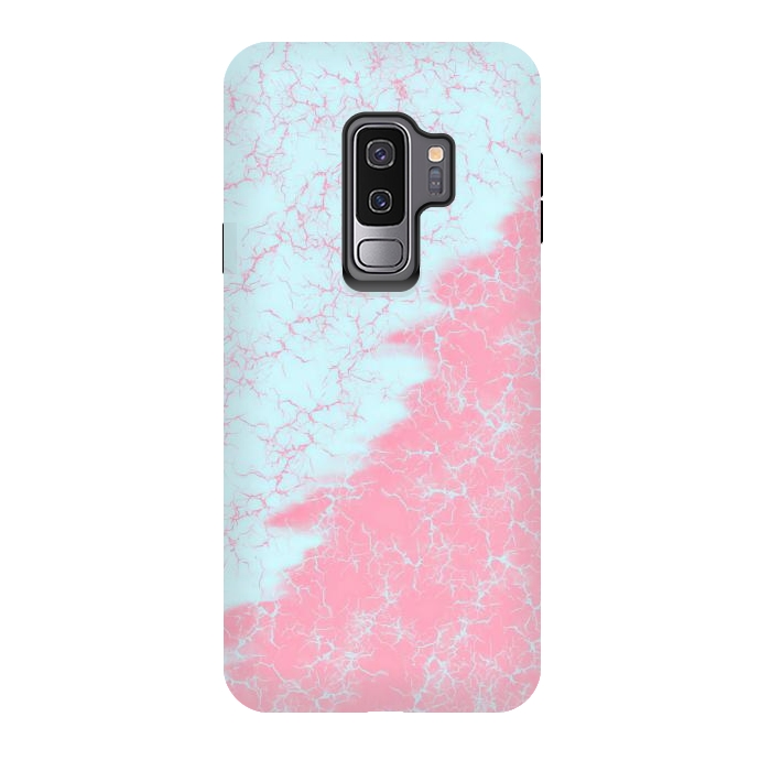 Galaxy S9 plus StrongFit Light blue and pink by Jms