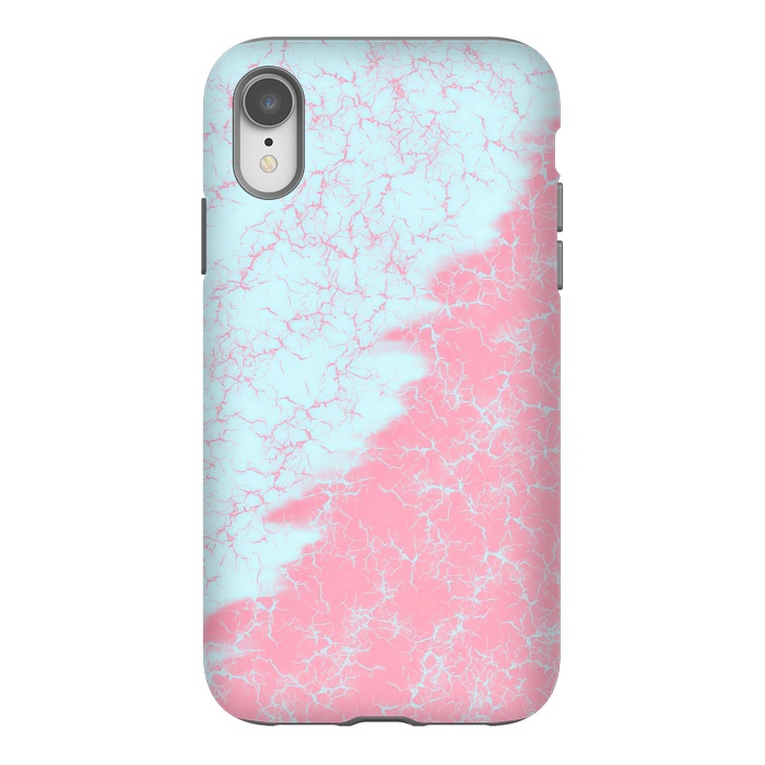 iPhone Xr StrongFit Light blue and pink by Jms