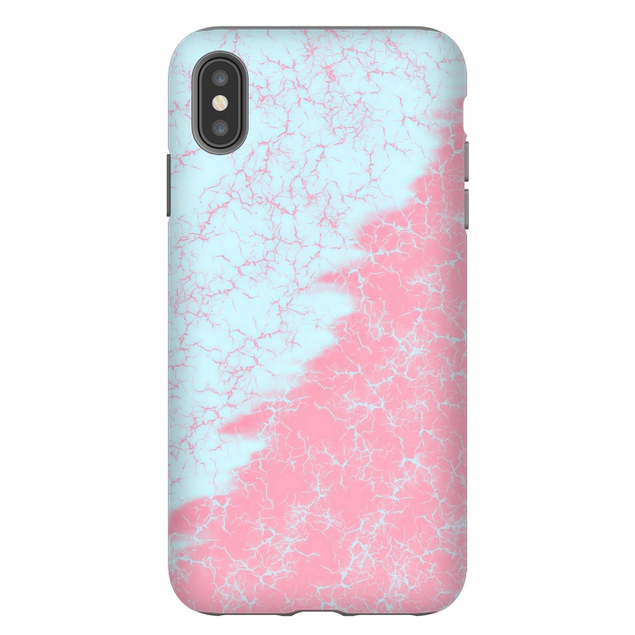 iPhone Xs Max StrongFit Light blue and pink by Jms