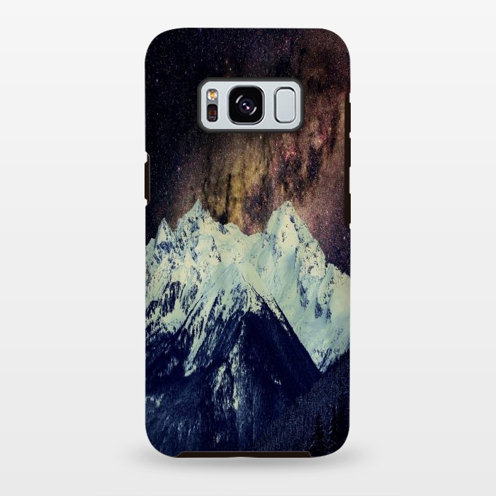 Galaxy S8 plus StrongFit Milkyway Mountain by Joanna Vog