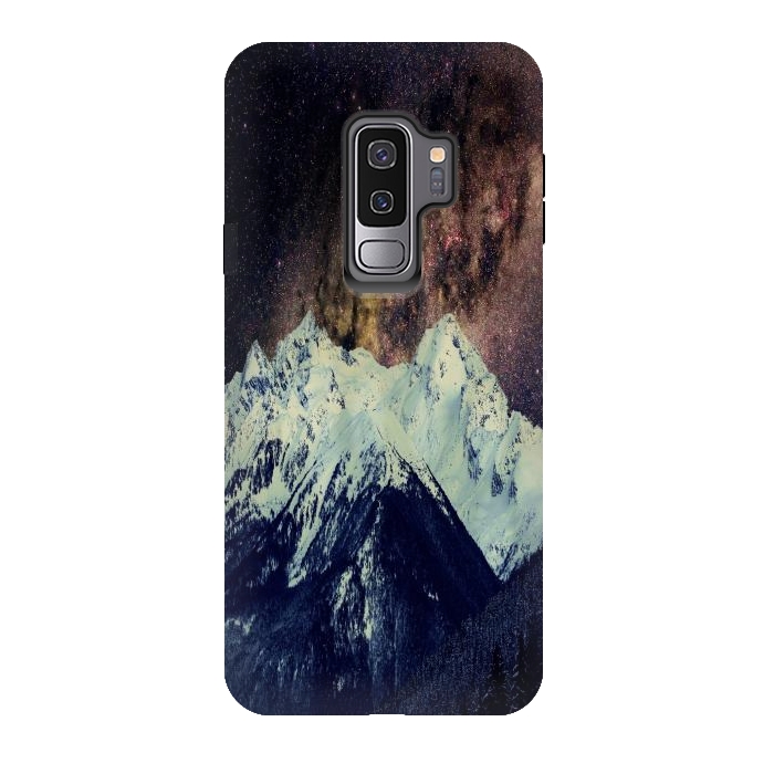 Galaxy S9 plus StrongFit Milkyway Mountain by Joanna Vog