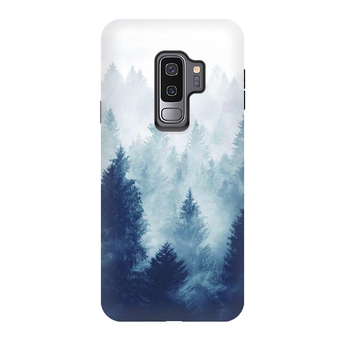 Galaxy S9 plus StrongFit Foggy Woods I by ''CVogiatzi.