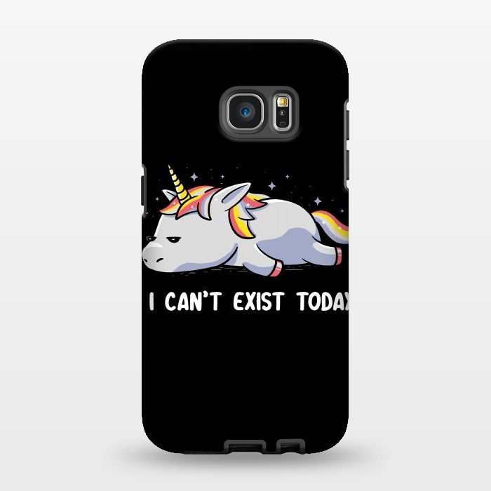Galaxy S7 EDGE StrongFit I Can't Exist Today by eduely