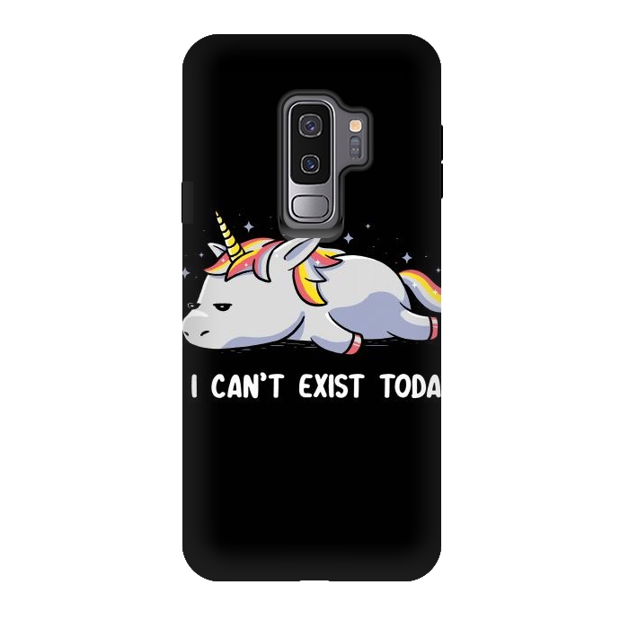 Galaxy S9 plus StrongFit I Can't Exist Today by eduely