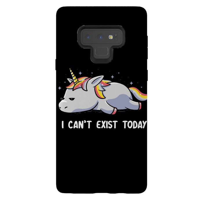 Galaxy Note 9 StrongFit I Can't Exist Today by eduely