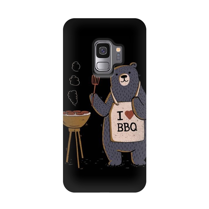 Galaxy S9 StrongFit I Love BBQ- by eduely