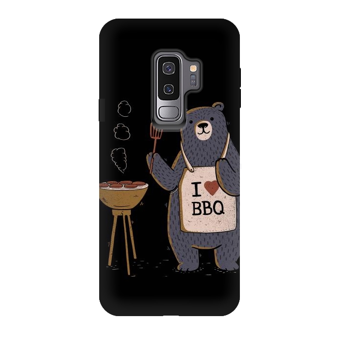 Galaxy S9 plus StrongFit I Love BBQ- by eduely