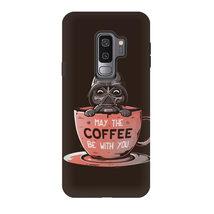 Galaxy S9 plus StrongFit May the Coffee Be With You by eduely