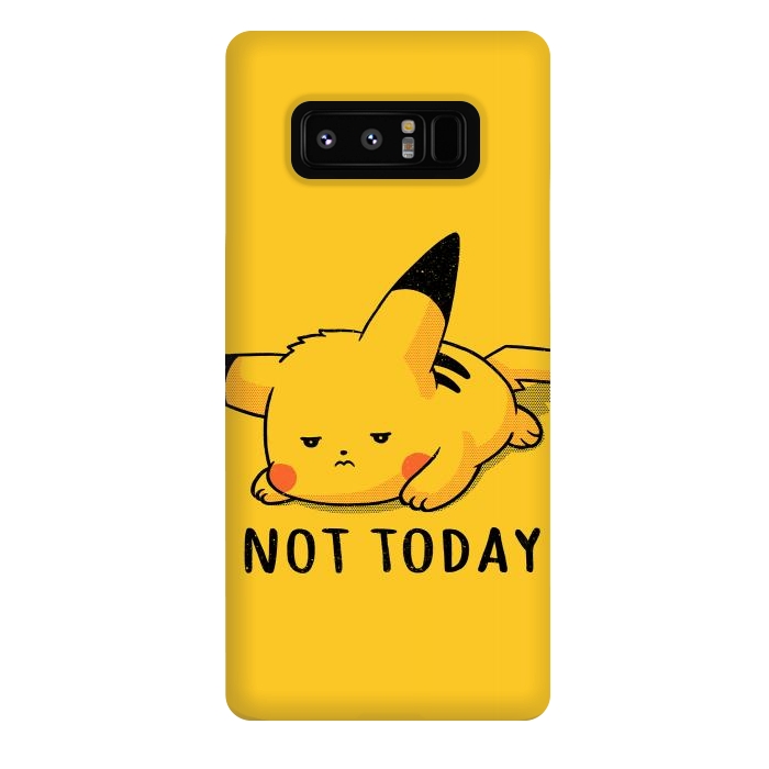 Galaxy Note 8 StrongFit Pikachu Not Today by eduely
