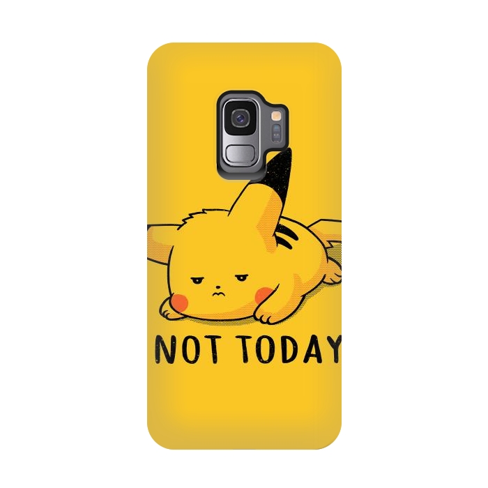 Galaxy S9 StrongFit Pikachu Not Today by eduely