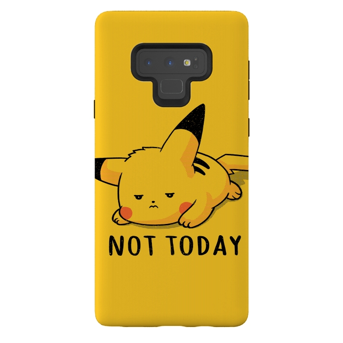 Galaxy Note 9 StrongFit Pikachu Not Today by eduely