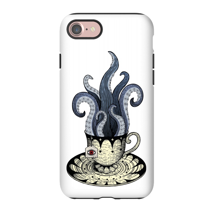 iPhone 7 StrongFit Kraken tea by Laura Nagel