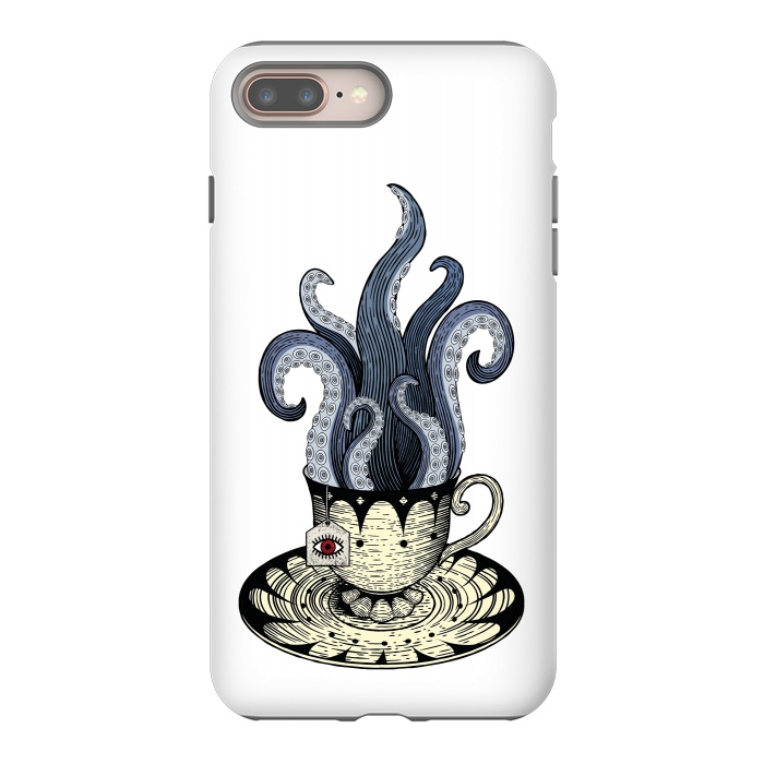 iPhone 7 plus StrongFit Kraken tea by Laura Nagel